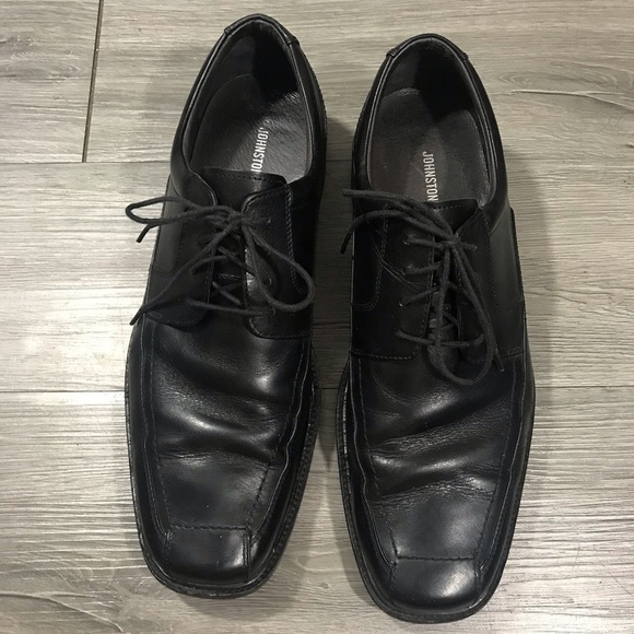 Johnston & Murphy size 12.5 Waterproof Black Leathet Stanton Lace‎ Oxfords main image 7
